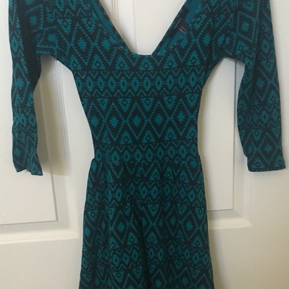 Forever 21 Tribal Open Back Dress - Picture 3 of 4